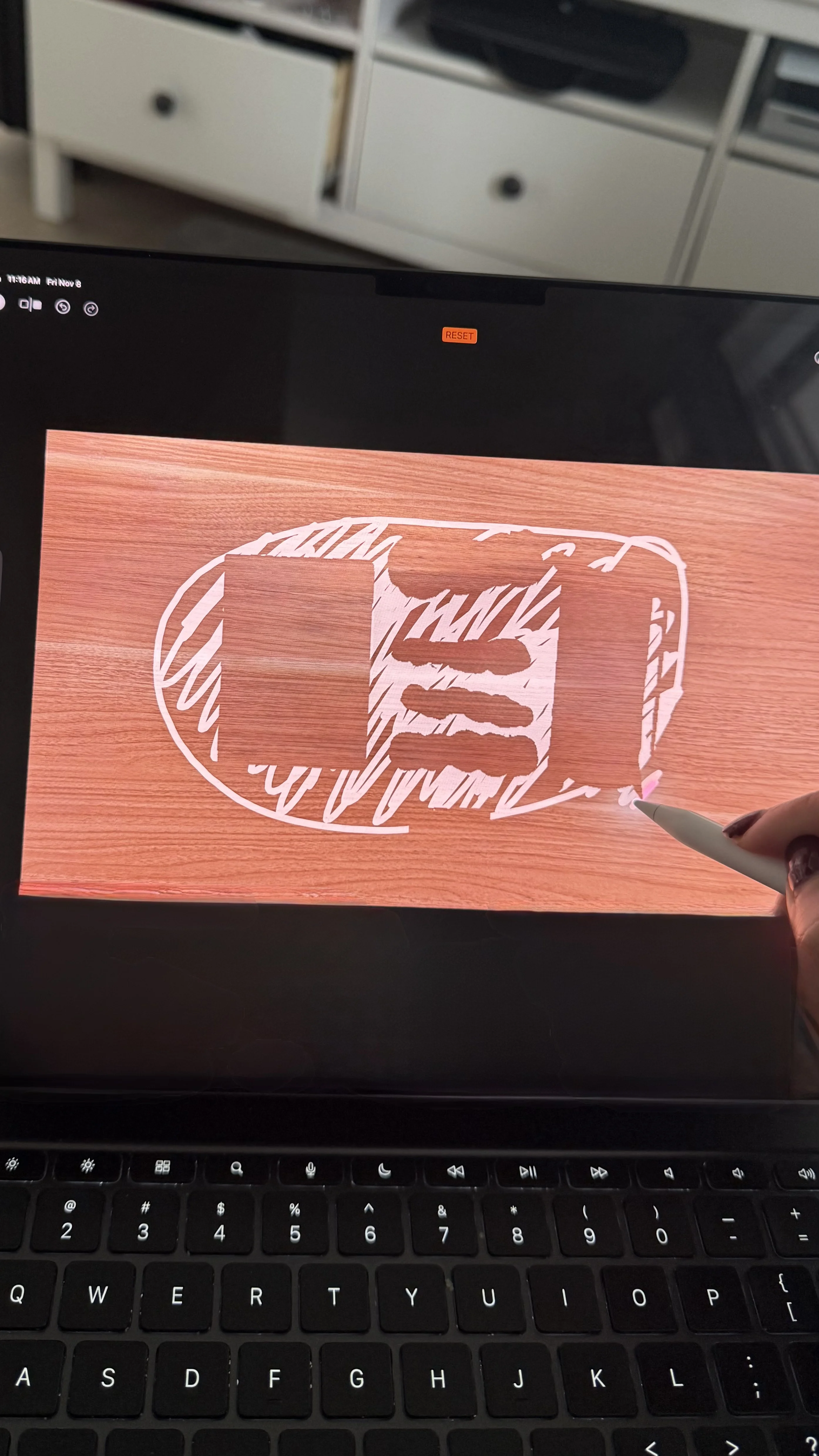 Quirky behavior showing phantom items that were previously removed