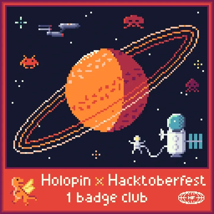 Badge Hacktoberfest 1 Badge Club
