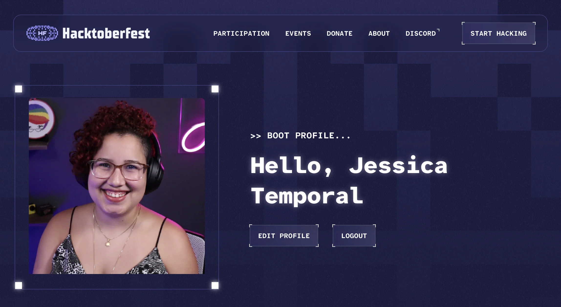 jtemporal hacktoberfest profile created